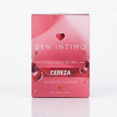 Lubricante Íntimo Caliente Sabor Cereza Sen Íntimo