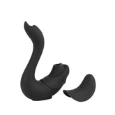 Vibrador y Succionador Cisne Negro: Elegancia que susurra placer