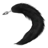 Plug Anal con Cola de Zorro Negro Wody: Cola oscura que despierta tu instinto salvaje