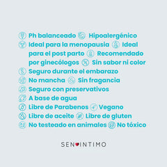 Lubricante Neutro Sen Íntimo 130 ml