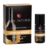 Lubricante Íntimo Crema de Whisky Sensación Caliente Sen Íntimo