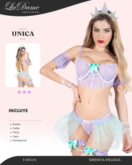 Disfraz de Sirenita Mojada