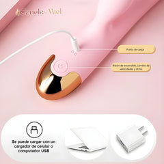 Vibrador Doble Tifany Camtoyz: Doble placer, doble elegancia (Copia)