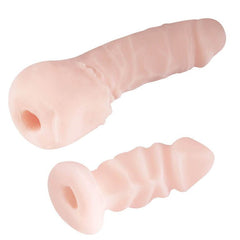 Arnés StrapOn Marky: Doble diversión con estilo travieso