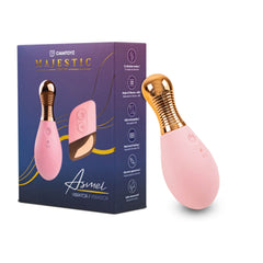 Vibrador Asmel Majestic Camtoyz: Pequeña joya rosada