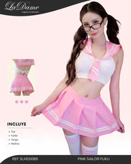 Colegiala Pink Sailor Fuku