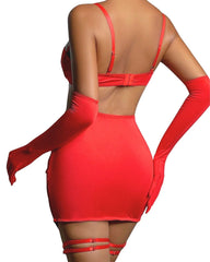 Conjunto Falda Flama Elegante