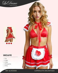 Disfraz Falda Caperucita Encantada