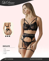 Conjunto Liguero Glow in Shadow