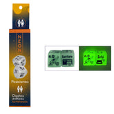 Dados Luminosos Neon Posiciones: La suerte manda en la cama