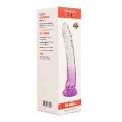 Dildo Realista Elara 20.5 cm Camtoyz: Transparencia que revela puro placer