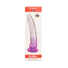 Dildo Realista Elara 20.5 cm Camtoyz: Transparencia que revela puro placer