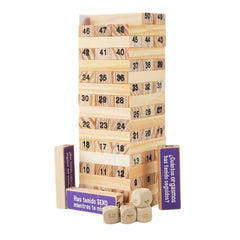 Jenga Picante – Retos y Shots