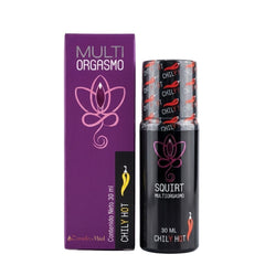 Lubricante Multiorgasmos Sabor Frutos Rojos Chilly Hot