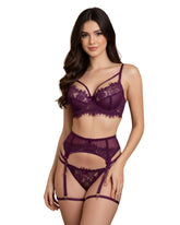 Conjunto Liguero Púrpura Eterno