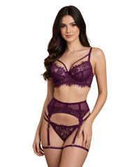 Conjunto Liguero Púrpura Eterno