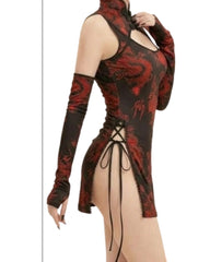 Vestido Seda de Dragón