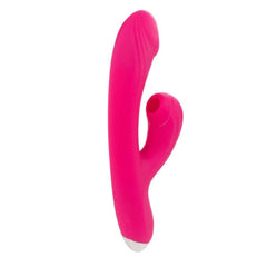 Vibrador Doble Estimulación Flora Camtoyz: Fucsia intenso, placer total
