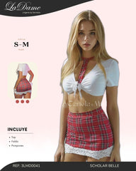 Disfaz de colegiala Scholar Belle