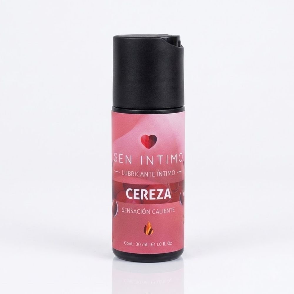 Lubricante Íntimo Caliente Sabor Cereza Sen Íntimo