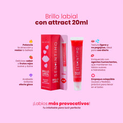 Brillo Labial Frutos Rojos con Feromonas