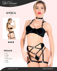 Conjunto Liguero Dark Straps