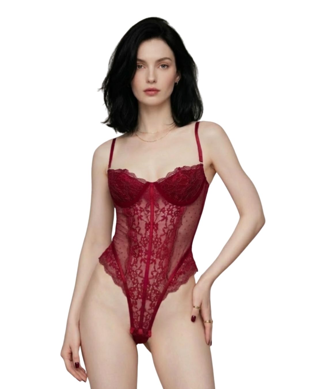 Body Crimson Lace