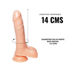 Dildo Realista Eyaculador Yuko