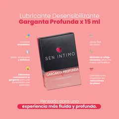 Lubricante Garganta Profunda Desensibilizante Sen