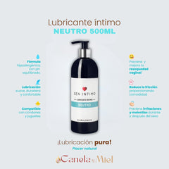 Lubricante Neutro Sen Íntimo 500 ml