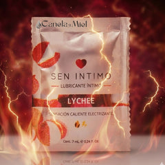 Lubricante Íntimo Lychee Sensación Caliente Electrizante Sen Íntimo
