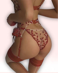 Conjunto Liguero Rose Twilight