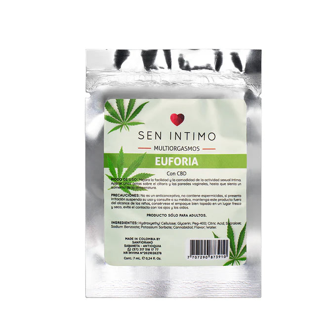 Multiorgasmos Euforia con CBD Sen Íntimo