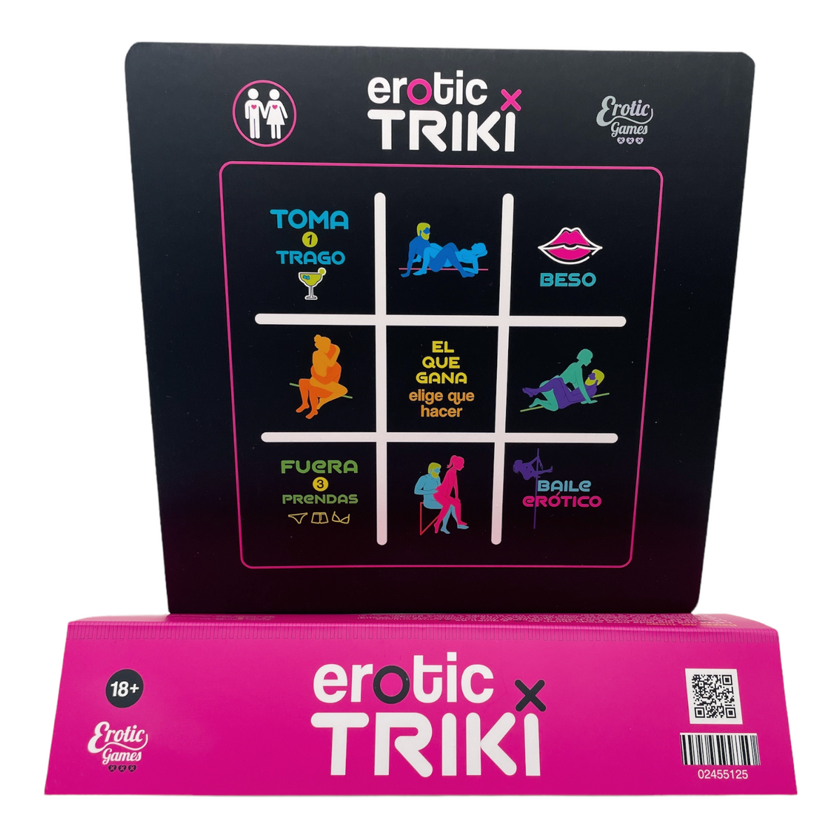 Juego Triki Erótico Hetero Erotic Games: Tres en línea con fuego incluido
