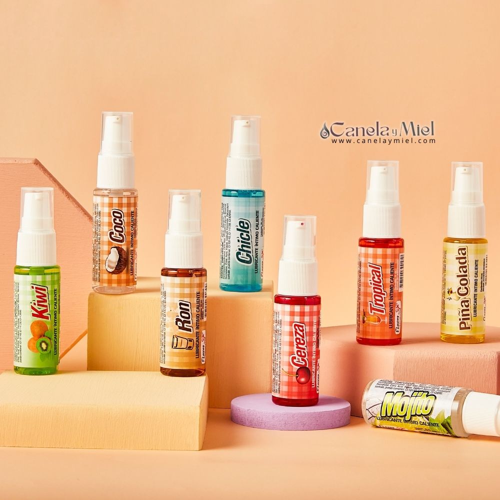 Lubricante de Tropical Sensación Caliente Flavor Sex