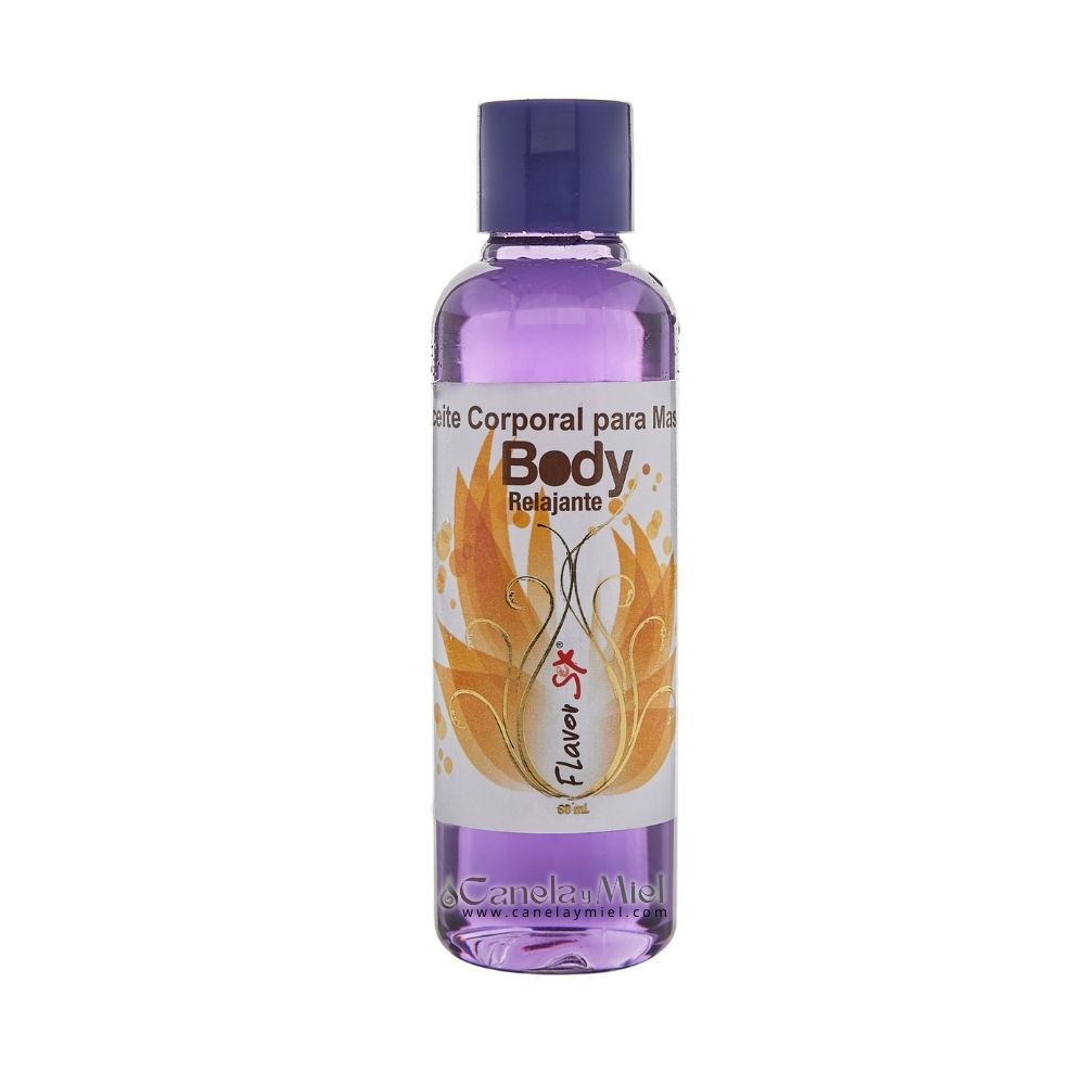 Aceite de Masajes Body con feromonas - Uva