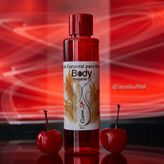Aceite de Masajes Body con feromonas - Cereza