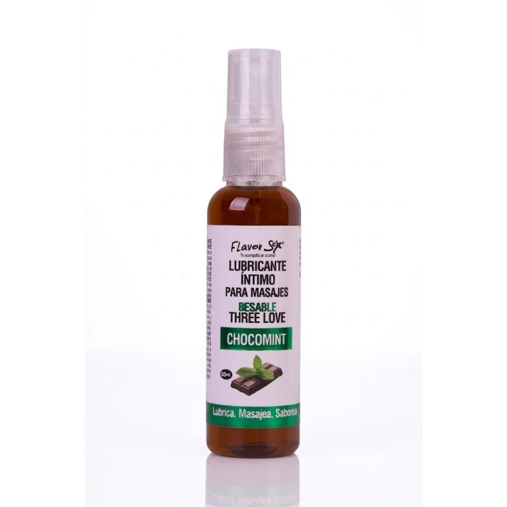 Three Love – Aceite de Masaje Comestible Choco Menta