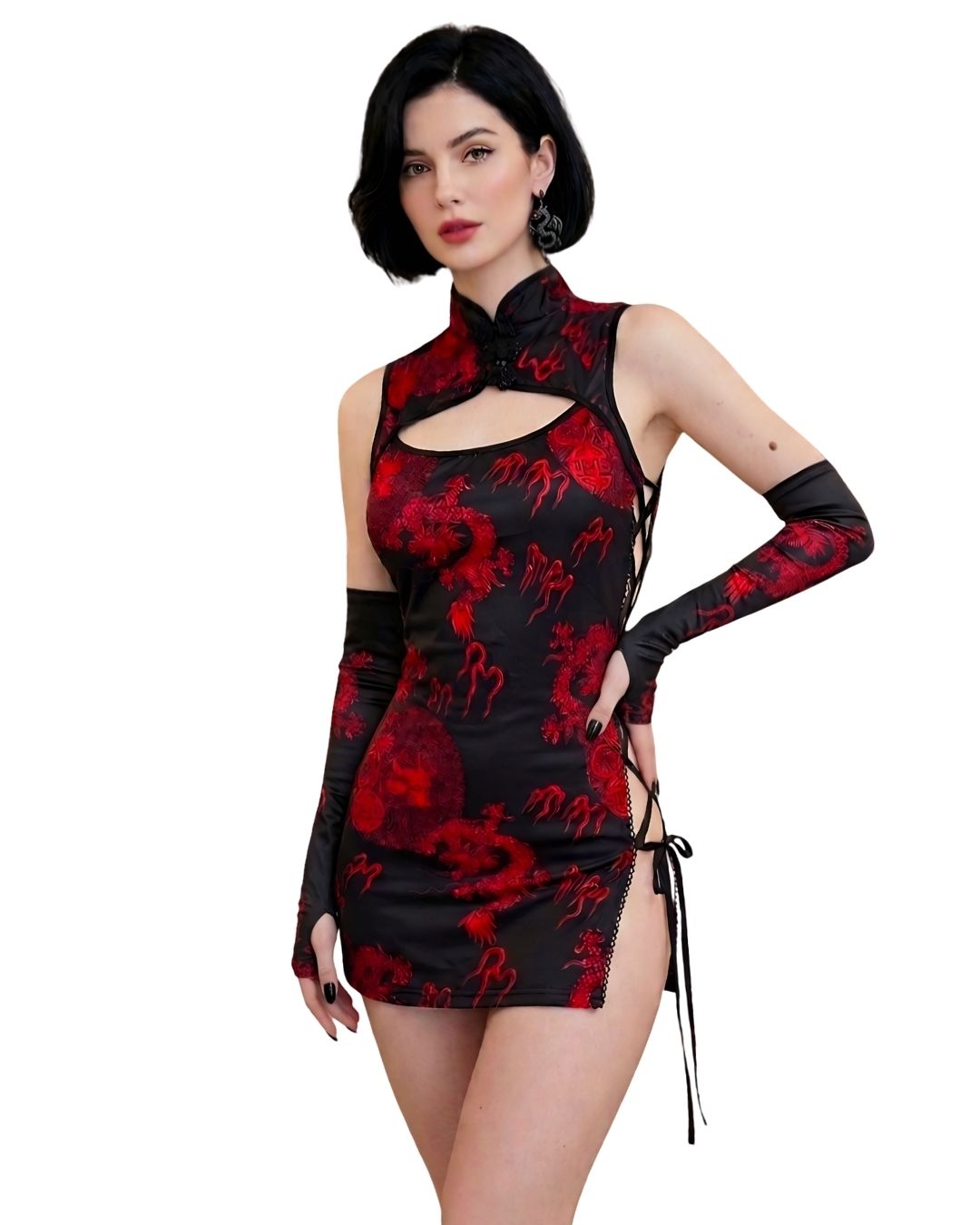 Vestido Seda de Dragón