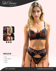 Conjunto liguero Aurora Encantada