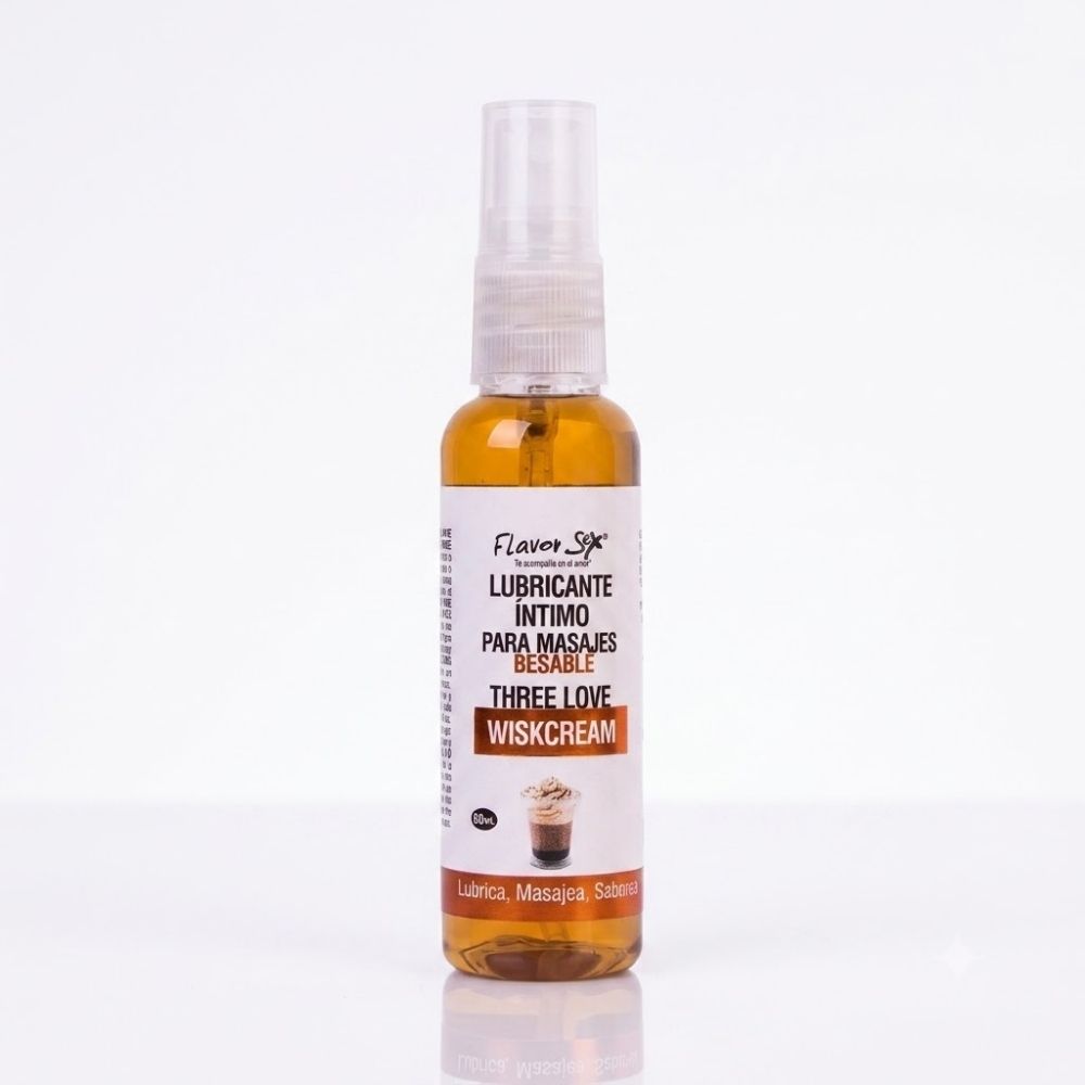 Three Love – Aceite de Masaje Comestible Crema de Whisky