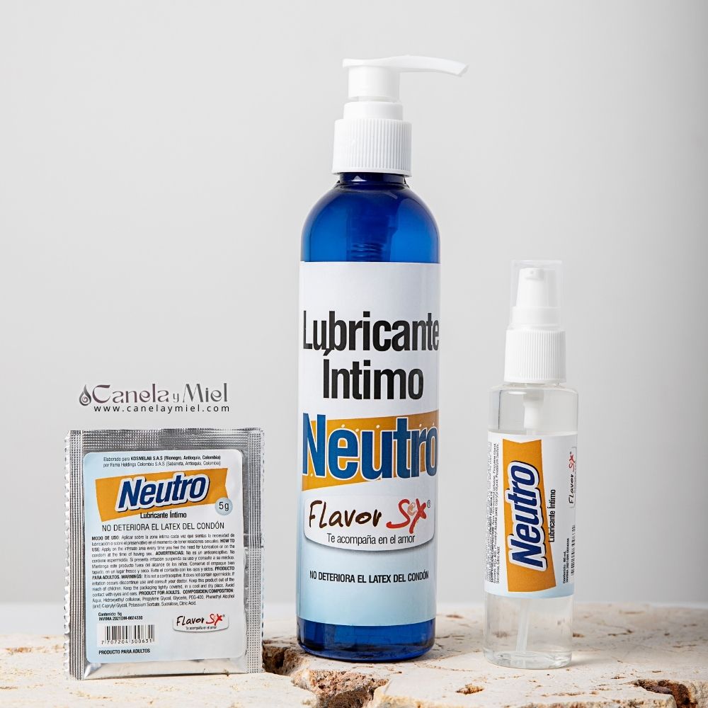 Lubricante Neutro FlavorSex 500 ml