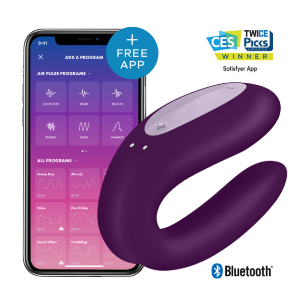 Satisfyer Double Joy – Vibrador para Parejas