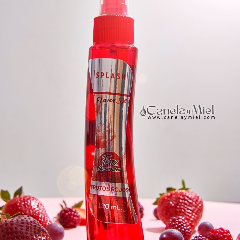 Splash Feroz Frutos Rojos 120 mL
