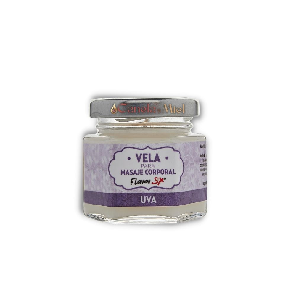 Vela para Masajes Uva