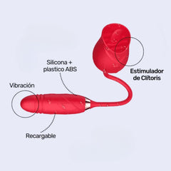 Vibrador con Bala Lotus Camtoyz: Doble placer, doble tentación