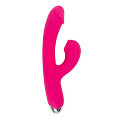 Vibrador Doble Estimulación Flora Camtoyz: Fucsia intenso, placer total