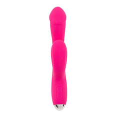 Vibrador Doble Estimulación Flora Camtoyz: Fucsia intenso, placer total